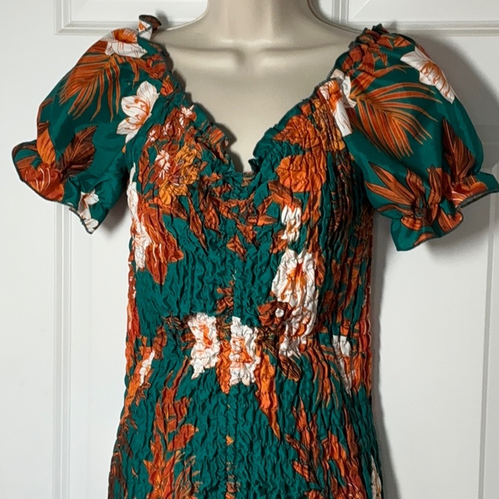 SMOCKED DRESS - Picture 2 of 9